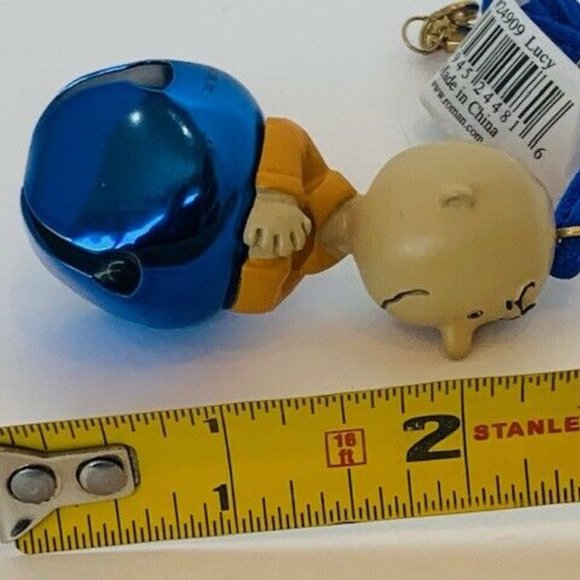 Peanuts Gang Christmas Ornament Charlie Brown bell - Picture 3 of 3